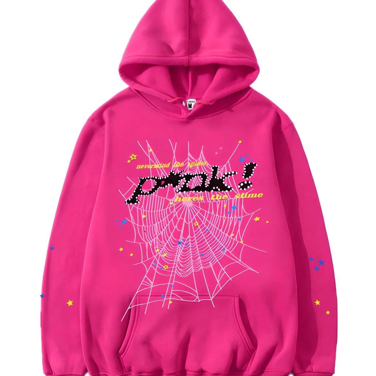 Pink Spider Hoodie