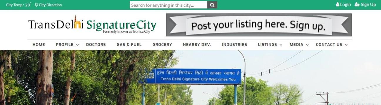 Trans Delhi Signature City