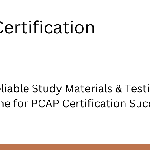 Pcap Certification