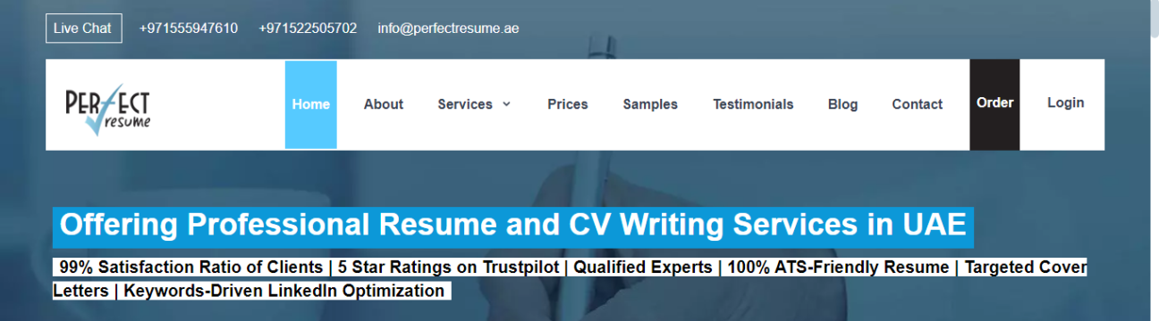 Perfect Resume UAE