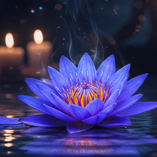 Blue Lotus Flower