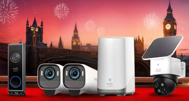 Baby security camera tracking sleep and wellness in a nursery