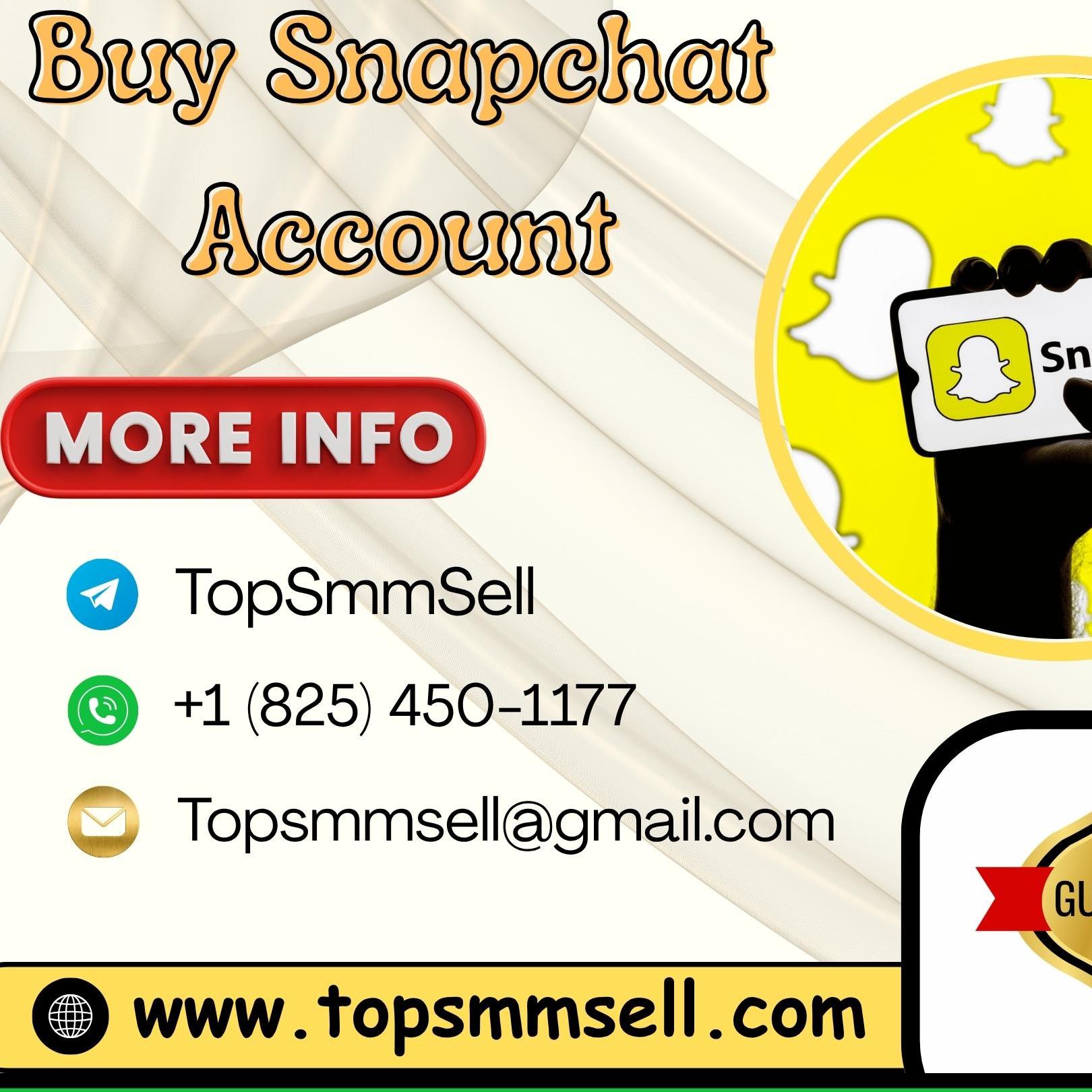Buy Snapchat  Accounts