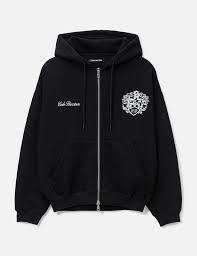 Collegiate Crest Zipped Hoodie ...